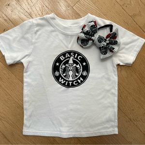 “Basic Witch” shirt and Matching headband